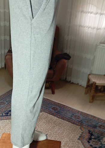 Baskılı Pamuklu Rahat Kesim Eşofman alt - Görsel 14