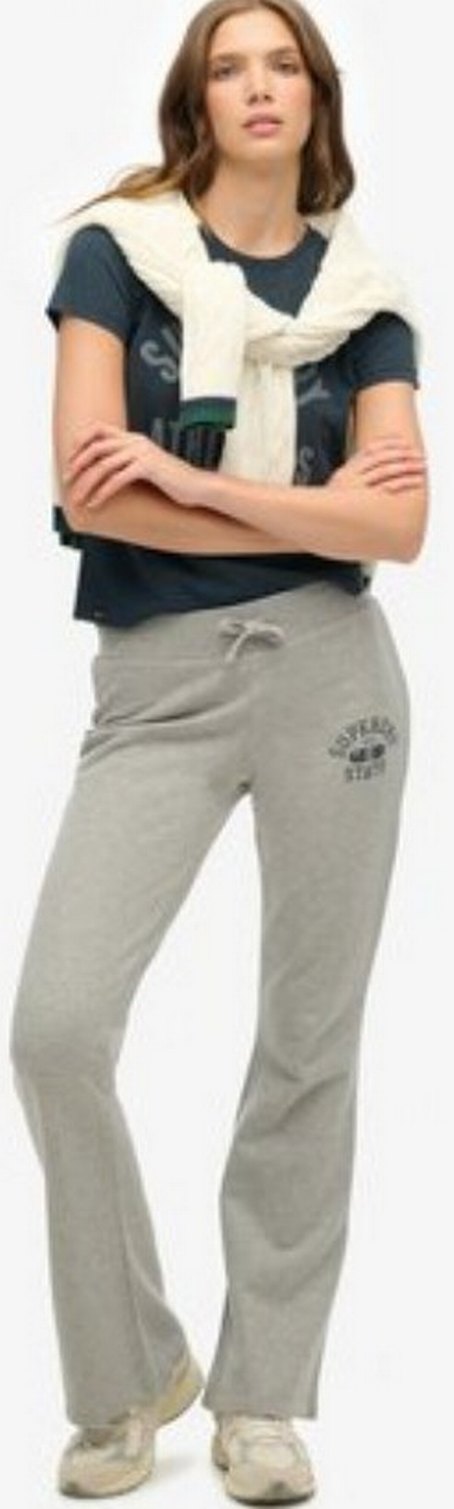 Baskılı Pamuklu Rahat Kesim Eşofman alt - Görsel 2