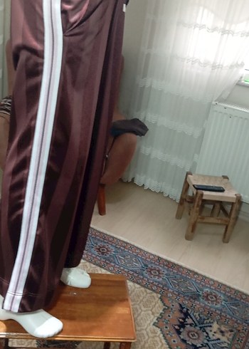 NIKE BAYAN ÇİZGİ YALDIZ  DESEN BOL KESİM EŞOFMAN ALT - Görsel 8