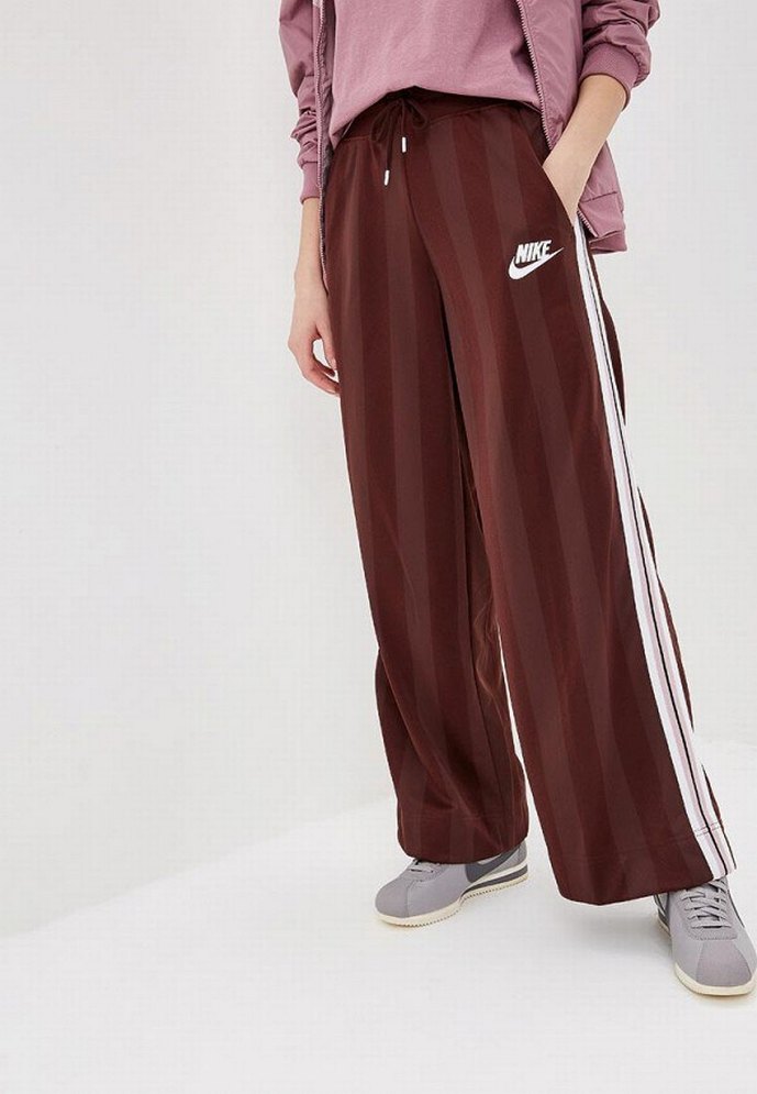 NIKE BAYAN ÇİZGİ YALDIZ  DESEN BOL KESİM EŞOFMAN ALT - Görsel 2