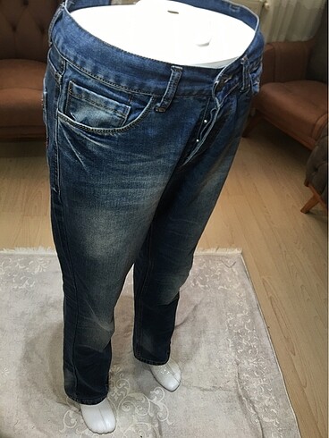 31 Beden BLU TIGER CRANG JEANS UNISEX DÜNYA MARKASI MAVİ