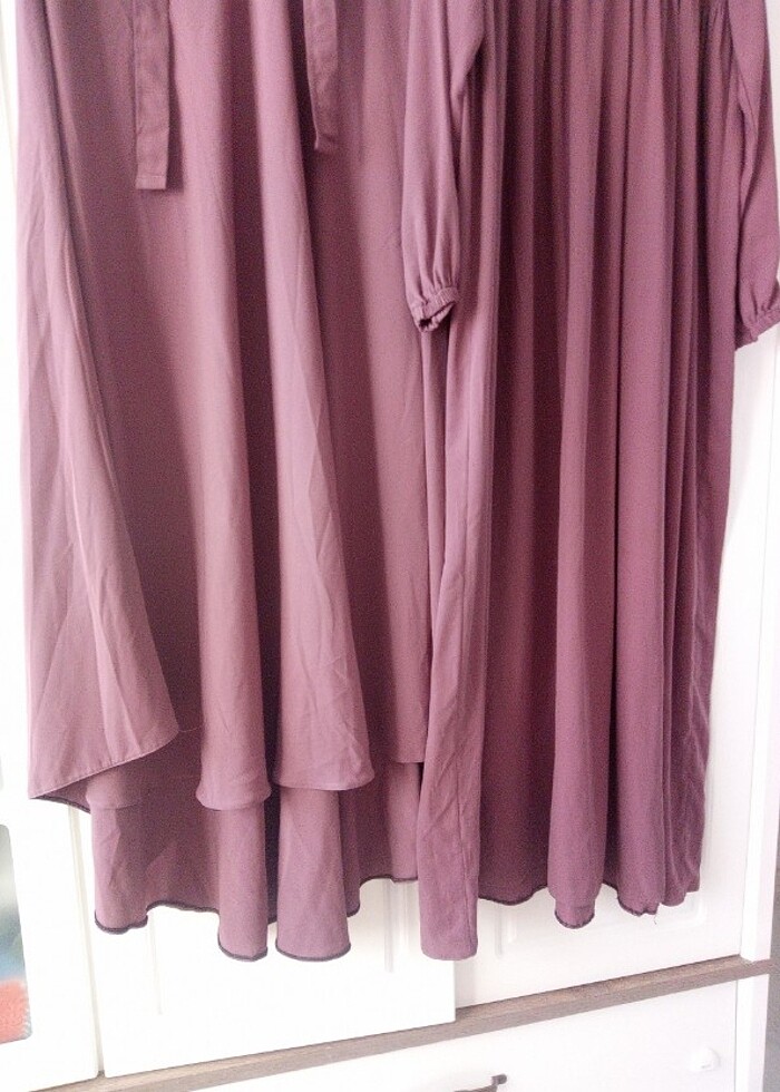 Tesettür sufle abaya - Görsel 3