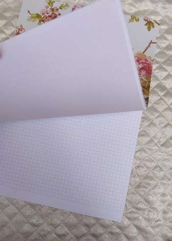 Beden Çiçekli Kapaklı Sanat Defteri