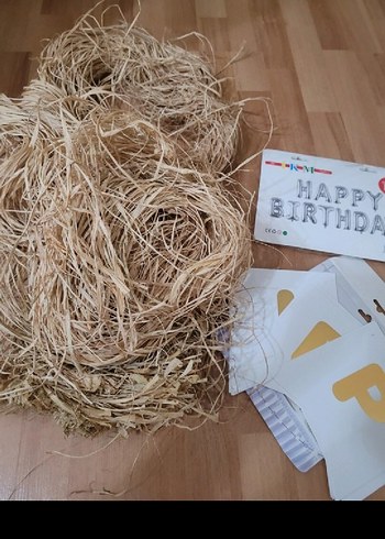 Altın Renkli Happy Birthday Parti Süsü - Görsel 4