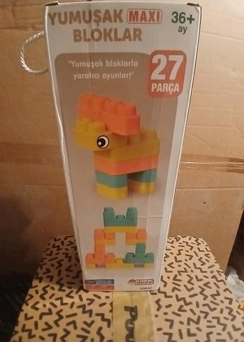  Beden Dede oyuncak Yumuşak Maxi Lego Blokları