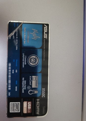 Siyah ASUS Laptop - Görsel 5