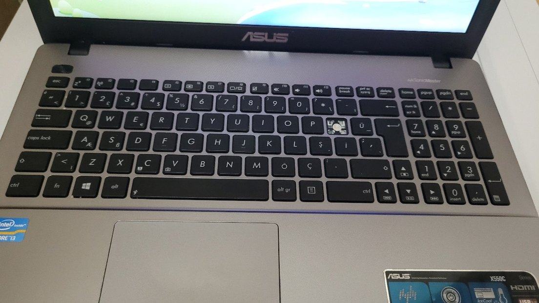 Siyah ASUS Laptop - Görsel 3