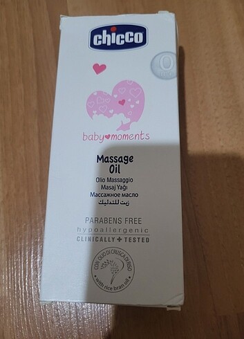 Chicco masaj bebek yağı 
