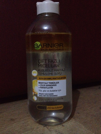 Garnier Makyaj temizleme suyu 