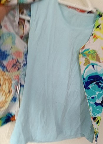 Çiçekli Kız Bolero, Düğmeli, Bol Kesim - Görsel 3