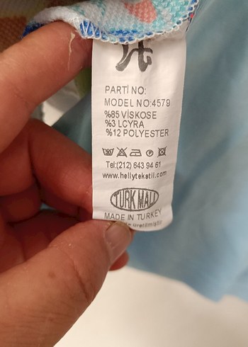 Çiçekli Kız Bolero, Düğmeli, Bol Kesim - Görsel 6