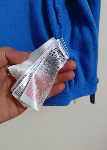 24-36 Ay Beden mavi Renk Mavi Fermuarlı Erkek Çocuk Mont