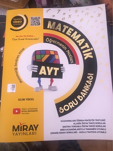 miray yayınları ayt matematik soru bankası