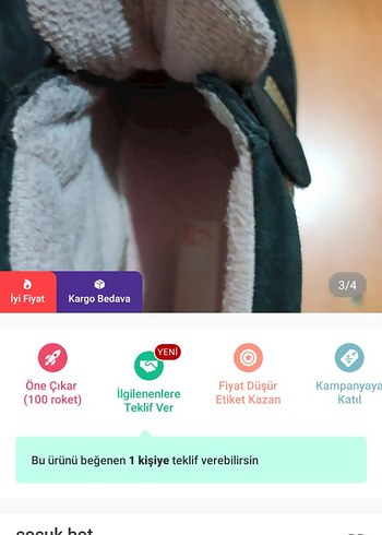30 Beden çocuk bot