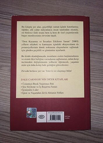  Dost kazanma ve insanları etkileme sanatı - Dale Carnegie