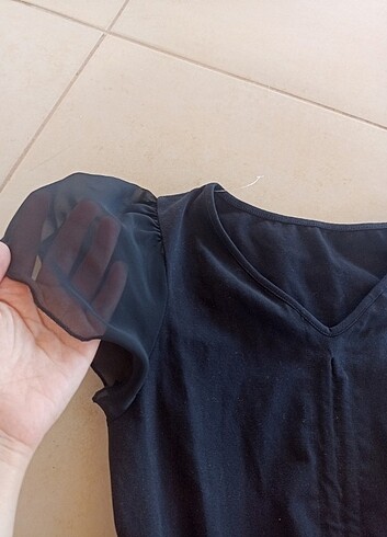 m Beden Siyah short etek elbise