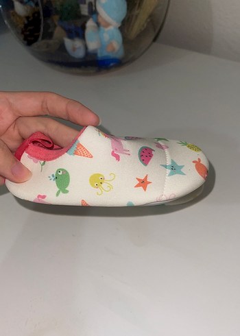 Çok Renkli Kız Çocuk Kaydırmaz Terlik - Görsel 3