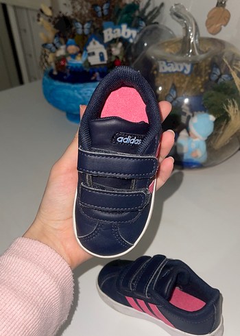 Kız Çocuk Siyah-Pembe Cırtlı Spor Ayakkabı - Görsel 4