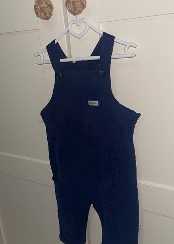 Erkek Çocuk Lacivert Denim Salopet - Görsel 2