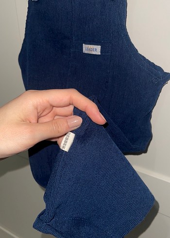 Erkek Çocuk Lacivert Denim Salopet - Görsel 3