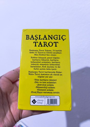 Başlangıç Tarot Kartları Seti - Görsel 3