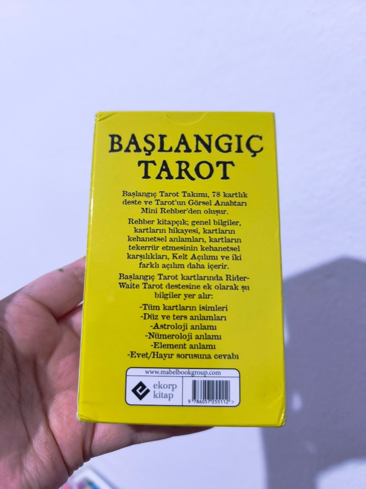 Başlangıç Tarot Kartları Seti - Görsel 3