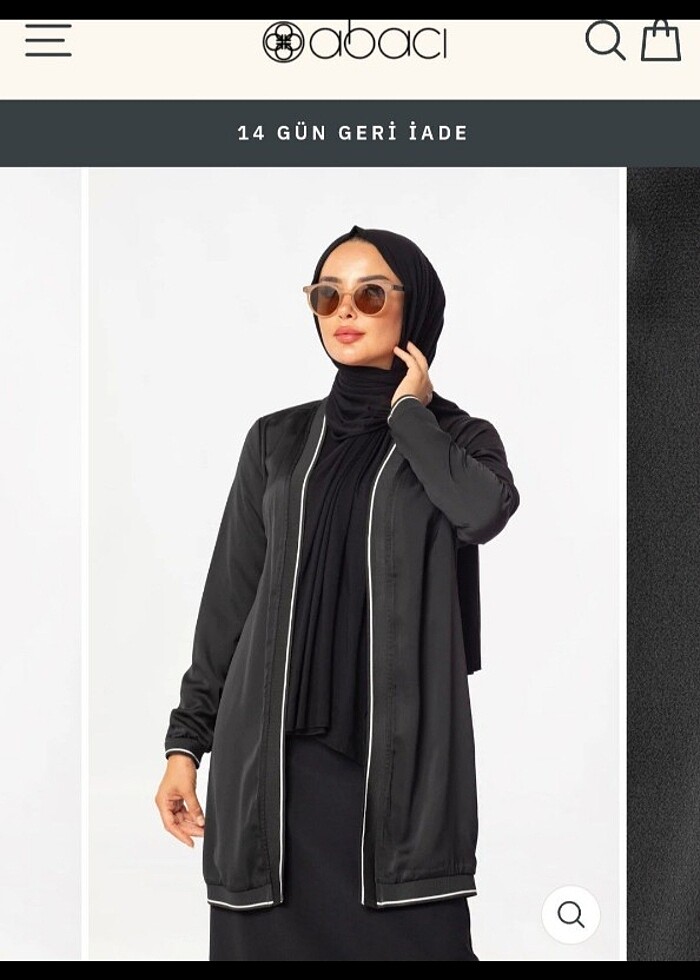 Abacı Tesettür hırka  - Görsel 2