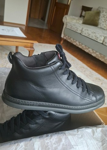 Siyah Bağcıklı Camper Erkek Spor Ayakkabı - Görsel 3