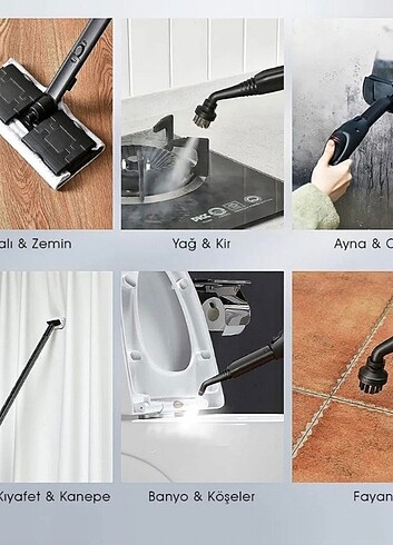 Buharlı temizlik makinesi pirantech - Görsel 2