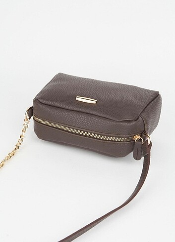 Kahverengi çapraz canta - Görsel 2