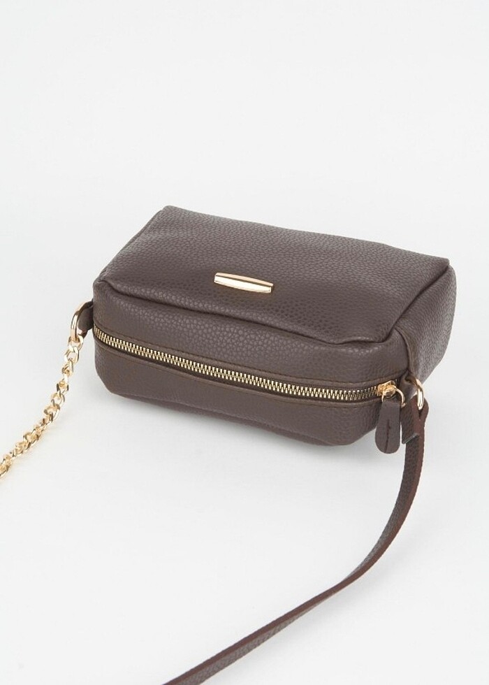 Kahverengi çapraz canta - Görsel 2