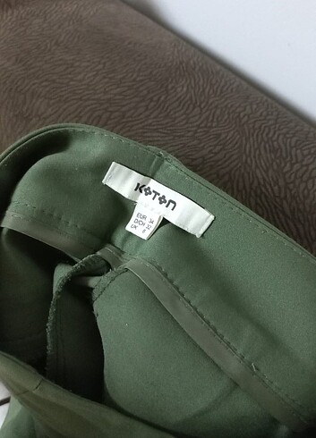 Koton Yeşil kumaş pantolon 