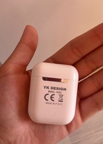 Beyaz Bluetooth Kablosuz Kulaklık TWS - Görsel 4