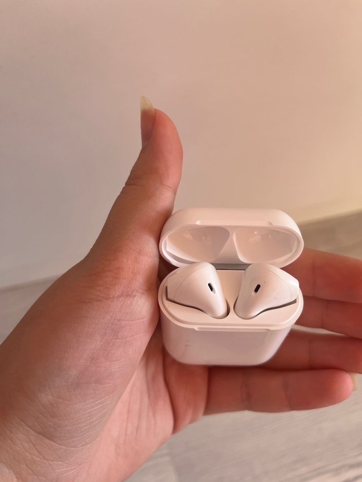 Beyaz Bluetooth Kablosuz Kulaklık TWS - Görsel 5