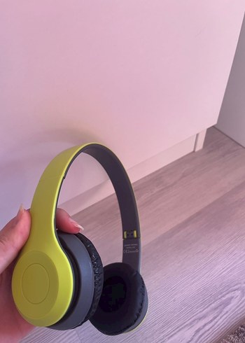 Yeşil Kablosuz P47 Kulaklık - Görsel 5