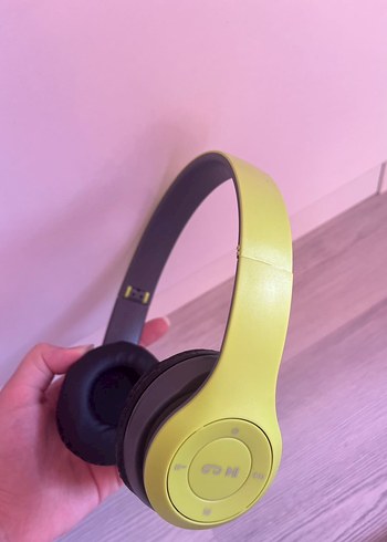 Yeşil Kablosuz P47 Kulaklık - Görsel 4