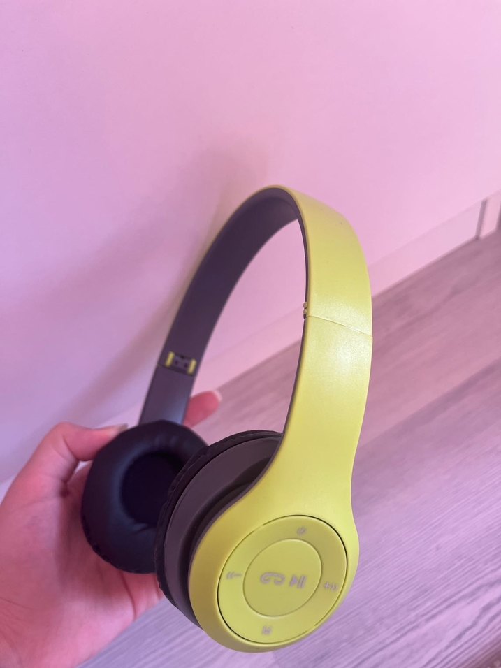 Yeşil Kablosuz P47 Kulaklık - Görsel 4