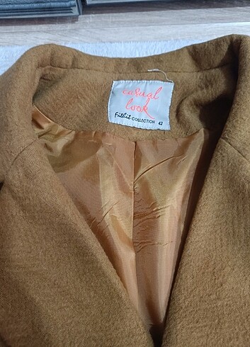 Diğer Oversize ceket kaban astarli