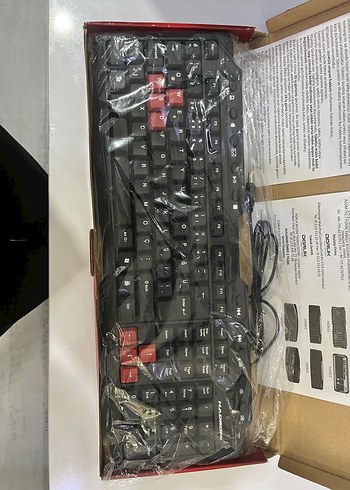 Hadron HD833 Kırmızı Oyun Klavyesi - Görsel 2