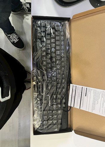 Polly Gold Siyah Standart Klavye - Görsel 2