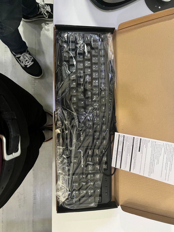 Polly Gold Siyah Standart Klavye - Görsel 2