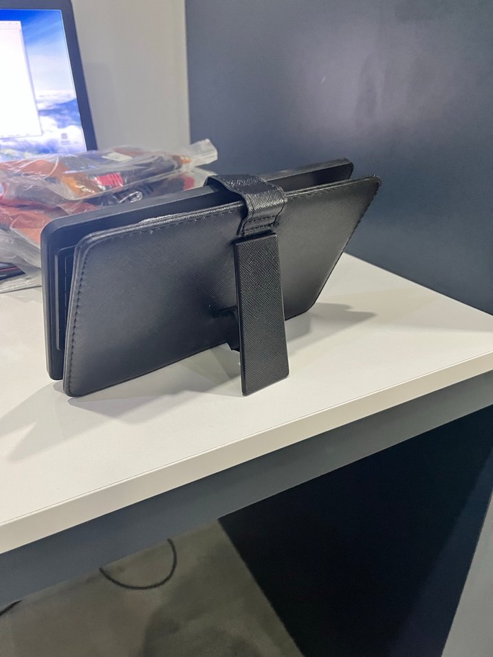 Siyah Taşınabilir Klavyeli Tablet Kılıfı - Görsel 5