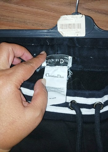 xxl Beden siyah Renk Christian Dior Siyah Baskılı Eşofman