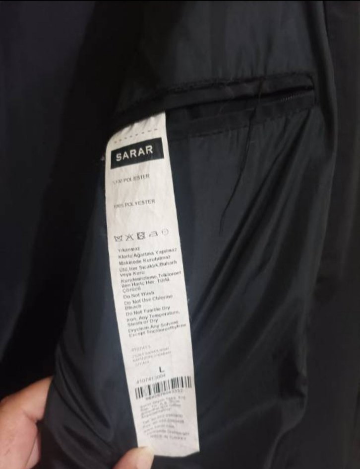 Sarar Erkek Mont - Görsel 3