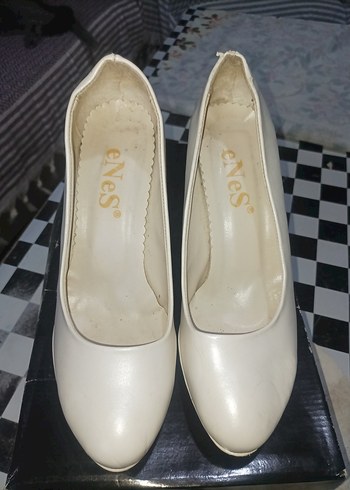 Krem Gelin Ayakkabı - Görsel 5