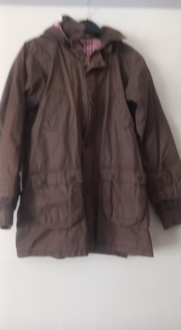 Düğmeli Koyu Kahverengi Erkek Çocuk Kaban - Görsel 2