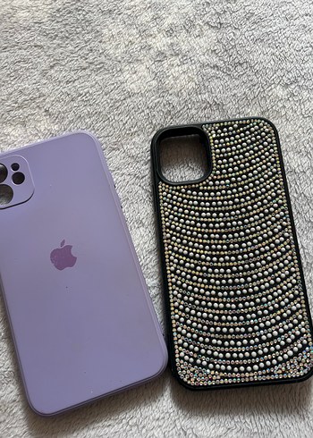 Mor Pul İşlemeli Gotik Telefon Kılıfı - Görsel 2