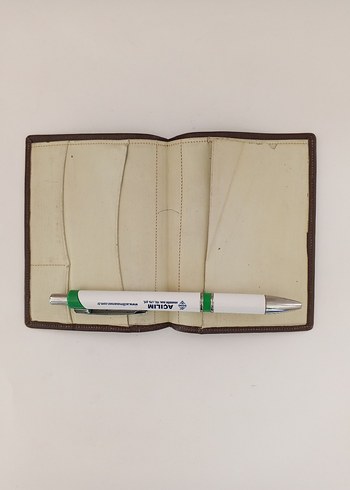 Vintage Ziraat Bankası Deri Cüzdan - Görsel 3