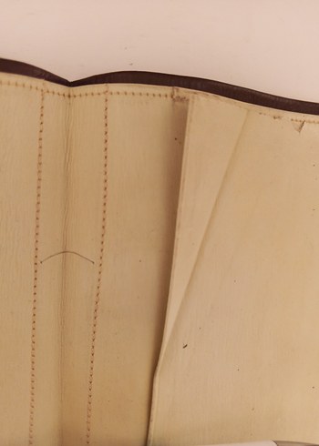 Vintage Ziraat Bankası Deri Cüzdan - Görsel 4