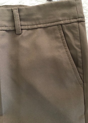 Bej Kadın Kumaş Pantolon Regular Fit - Görsel 4